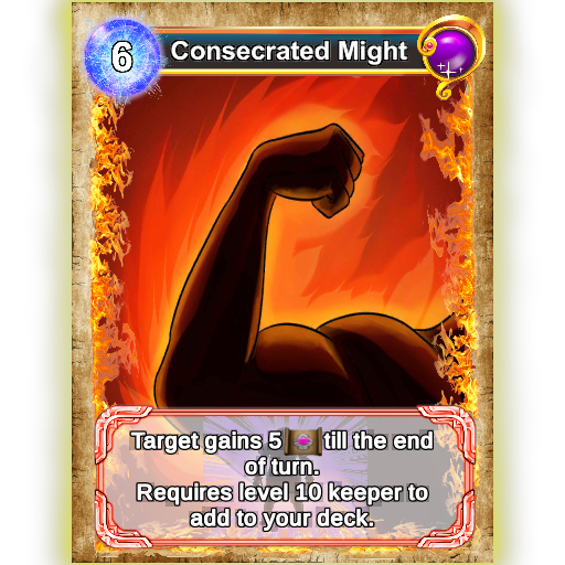 Consecrated Might